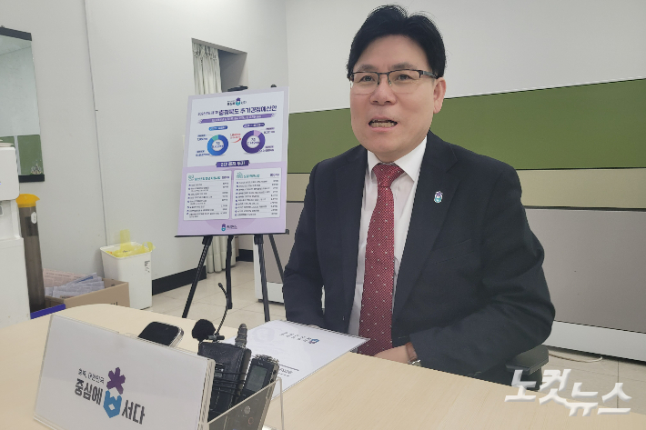 충북도 이동옥 행정부지사. 박현호 기자