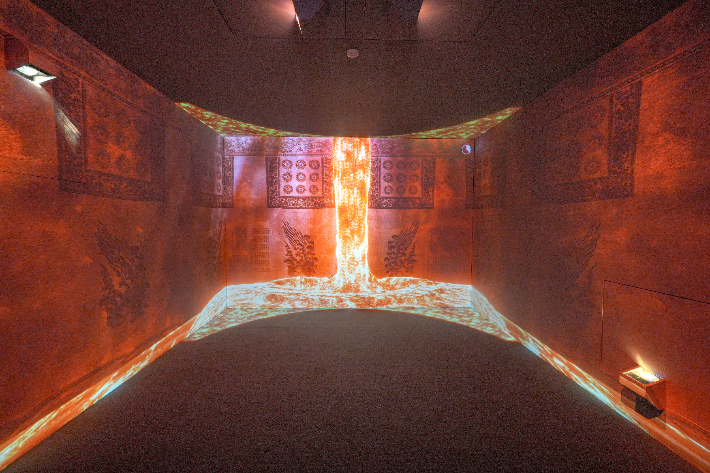 성덕대왕신종 제작 영상. 경주박물관 제공