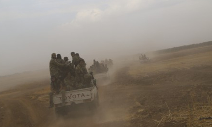 이라크 내 쿠르드족 전투원들 자료사진. 연합뉴스