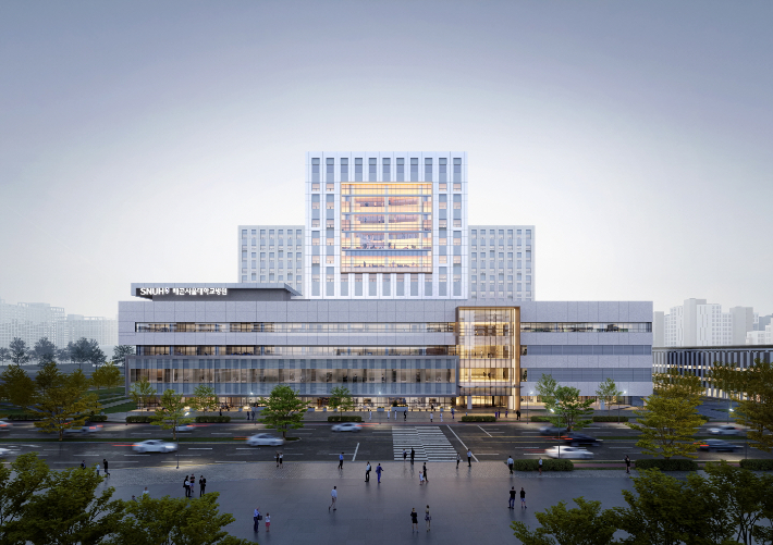 시흥배곧서울대학교병원 투시도. 시흥시 제공