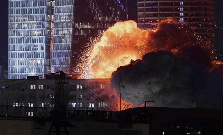 이란, 이스라엘에 피격 당일 보복공습. 연합뉴스