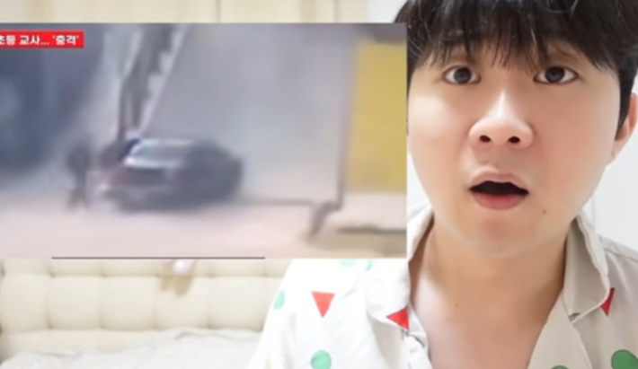 허위 영상을 올린 유튜버 조모씨. 유튜브 캡처