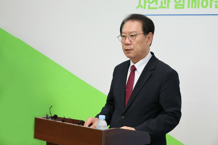 송인헌 괴산군수. 괴산군 제공