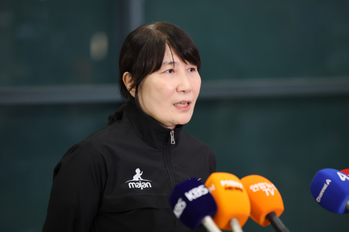 이도희 이란 여자배구 대표팀 감독. 연합뉴스