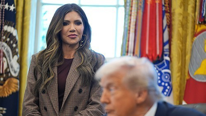 경질된 크리스티 놈 국토안보부 장관. 연합뉴스