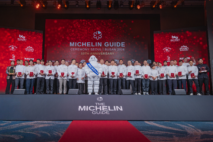 미쉐린 스타 레스토랑. 미쉐린 가이드 제공