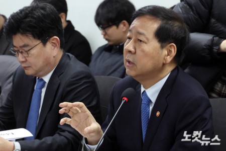 6일 서울 여의도 국회 의원회관에서 열린 중동 상황 관련 경제분야 대응방향 실무당정협의에서 구윤철 경제부총리 겸 재정경제부 장관이 발언을 하고 있다.