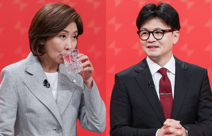 2024년 국민의힘 제6차 전당대회 당대표 후보 방송토론회. 연합뉴스