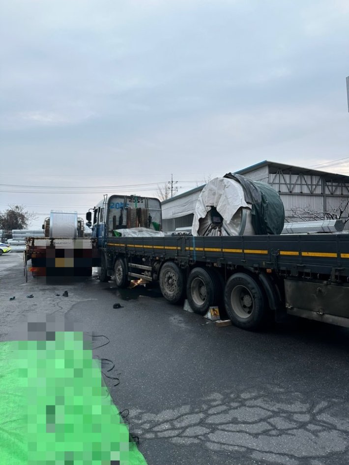 사고 모습. 충남 당진소방서 제공