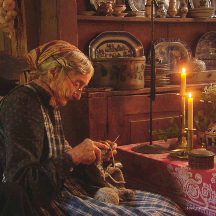 타샤 튜더의 생전 모습. 롯데뮤지엄·마노엔터테인먼트 제공