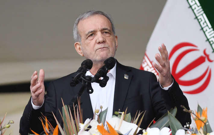 마수드 페제시키안 이란 대통령. 연합뉴스