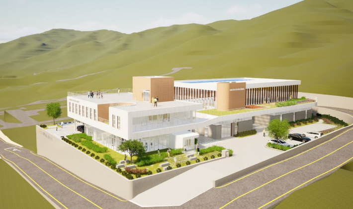 부산 SMR 보조기기 제작지원센터 조감도. 부산시 제공