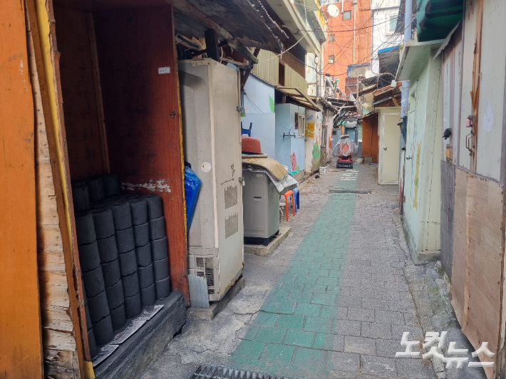 영등포 쪽방촌. 임민정 기자