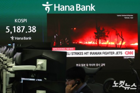 중동 리스크에 코스피 8% 폭락