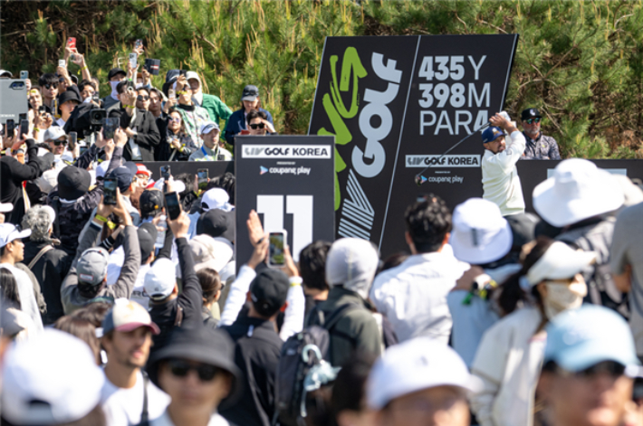 2025 리브 골프 코리아 모습. 부산시 제공