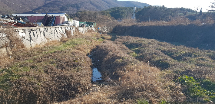 하천 정비사업 대상지역. 고흥군 제공