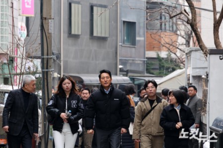 청년 1인 가구 밀집지역 둘러보는 오세훈 서울시장