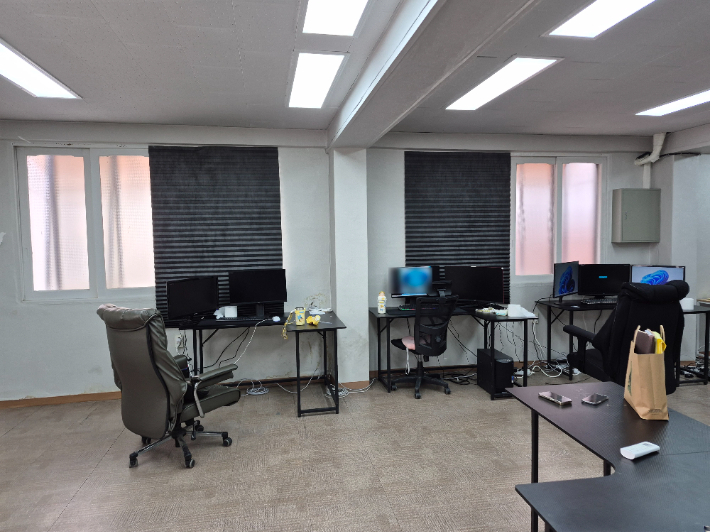 경기, 강원지역 불법사금융 사무실. 제주서부경찰서 제공