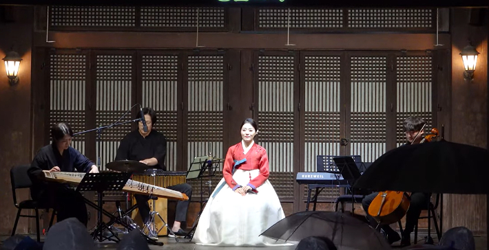 가야팝 그룹 AD551 공연 모습. 유튜브 영상 캡처