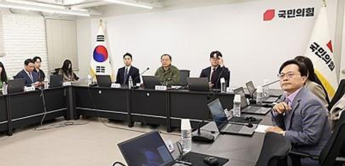 국민의힘 공천관리위원회 회의. 연합뉴스