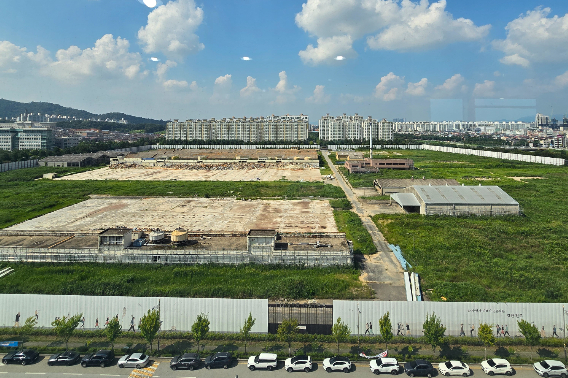 전주 옛 대한방직 부지. 전주시 제공