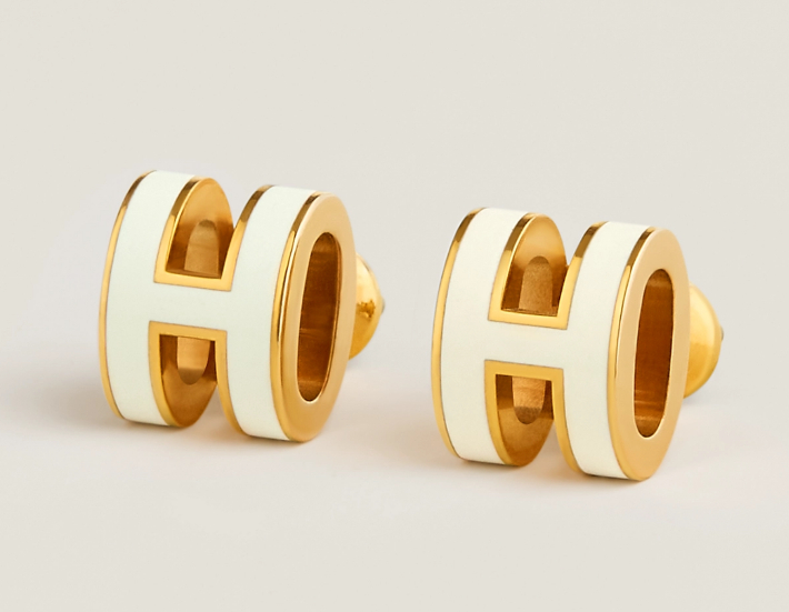 에르메스의 Mini Pop H 귀걸이. 에르메스 제공