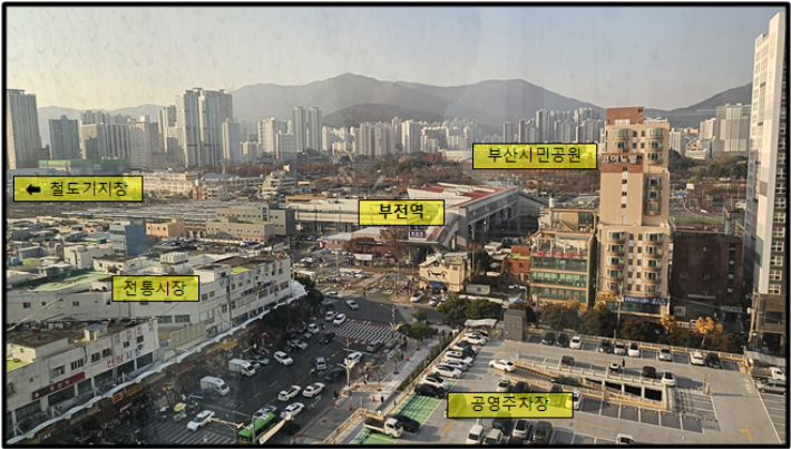 부산시가 부전역복합환승센터 조성 사업을 본격 추진한다.  부산시 제공