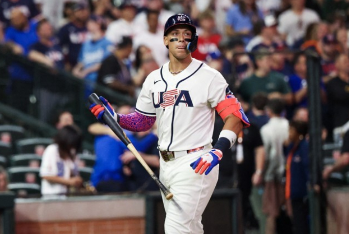 무안타 침묵한 저지. 연합뉴스