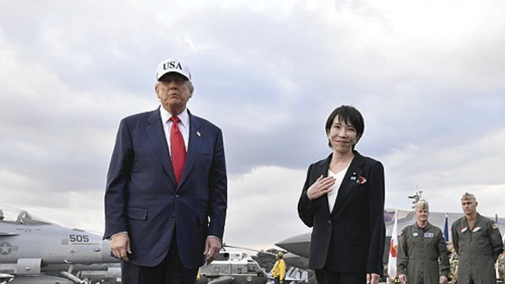 트럼프 미국 대통령(왼쪽)과 다카이치 일본 총리. 연합뉴스