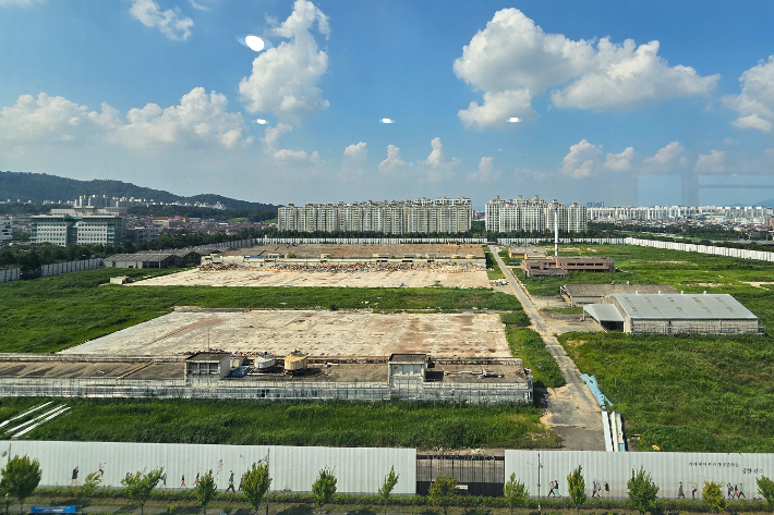 전주 옛 대한방직 부지. 전주시 제공