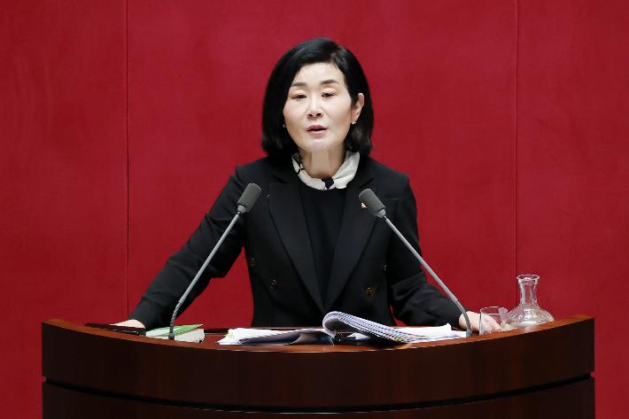 국민의힘 김희정 의원. 연합뉴스