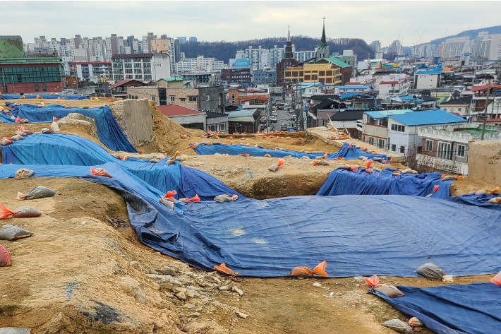 전주 종광대 재개발 구역. 자료사진