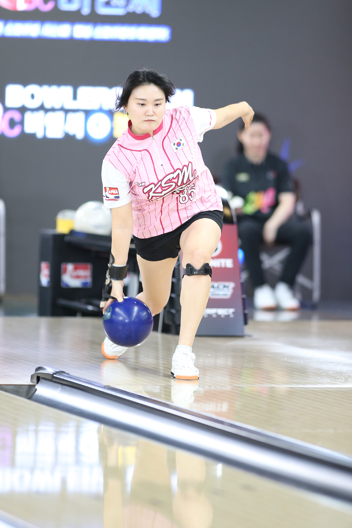 여자부 우승자 신현주. KPBA 