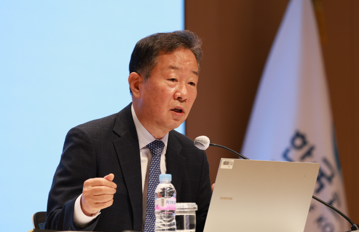 황건일 한국은행 금융통화위원. 연합뉴스