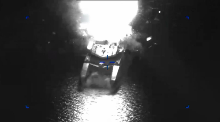 미국중부사령부 X 영상 캡처