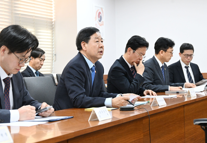 12일 중동상황 관련 민관합동 비상경제 대응회의에 참석한 구윤철 부총리 겸 재정경제부장관. 연합뉴스