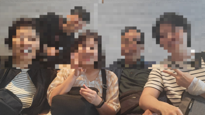 "남편에게 정말 고맙습니다". 신천지 빌립지파 탈퇴자 A씨는 신천지 탈퇴 과정에서 일상으로 돌아올 수 있도록 믿고 기다려준 남편에게 고마움을 전했다. 사진은 A씨 가족 사진. 탈퇴자 제공