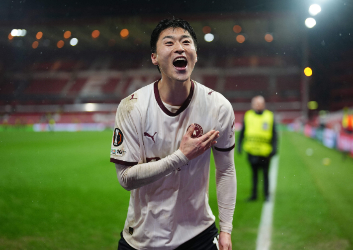 조규성 유로파리그 결승골 관련 사진