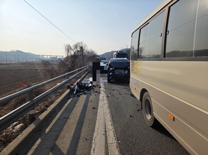 사고 모습. 세종소방본부 제공