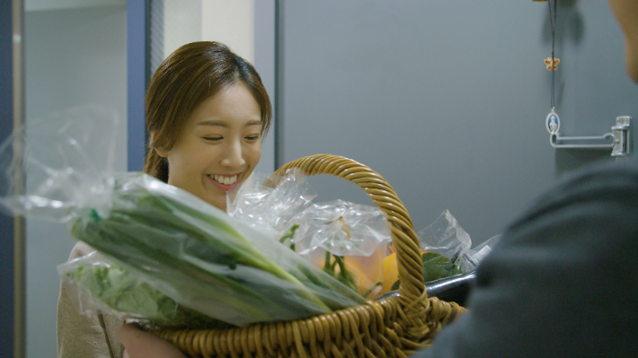 임산부 친환경농산물꾸러미 지원(영상 캡처). 전라남도 제공