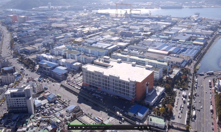 마산자유무역지역 전경. 창원시 제공 