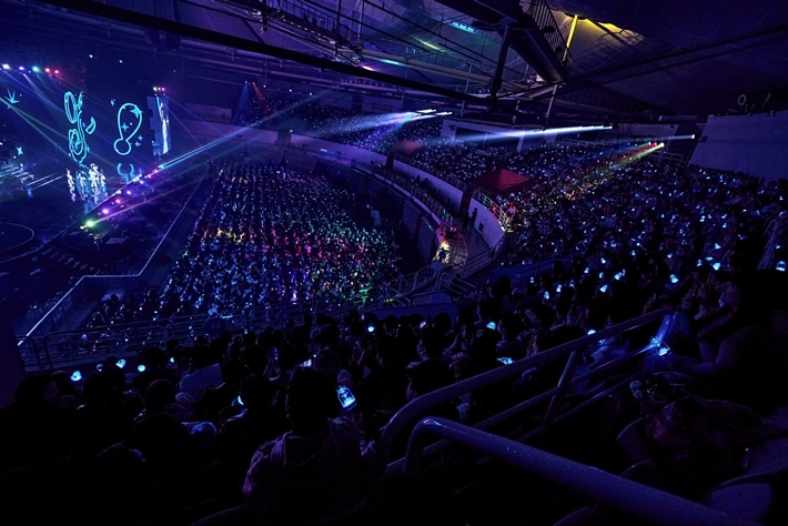 '프레스 스타트' 관객석 모습. 빌리프랩 제공