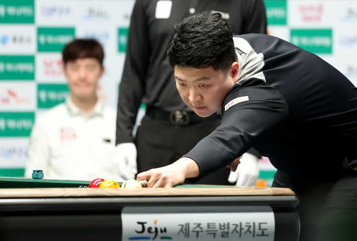 32위로 왕중왕전 막차를 타고 결승까지 오른 조건휘. PBA 