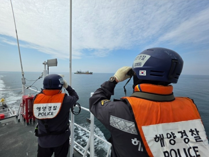 부안해경 수색 모습. 해경 제공