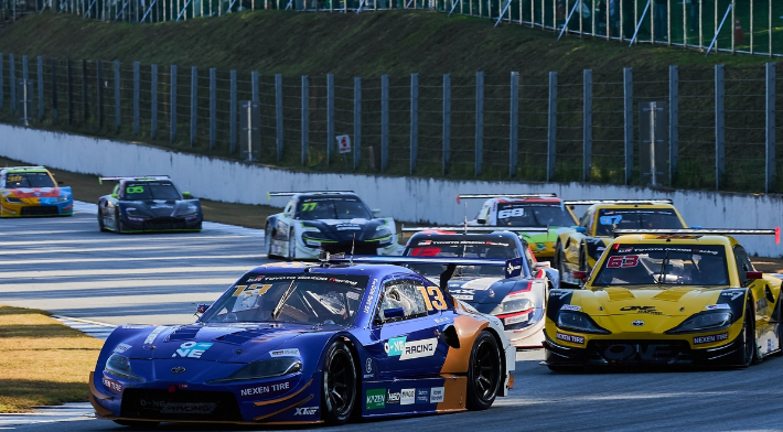 슈퍼레이스 경기 모습. 