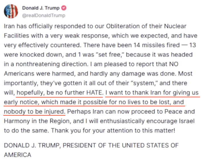 트루스소셜 캡처