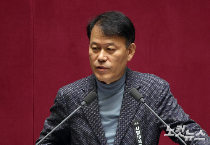 국민의힘 윤한홍 의원. 윤창원 기자