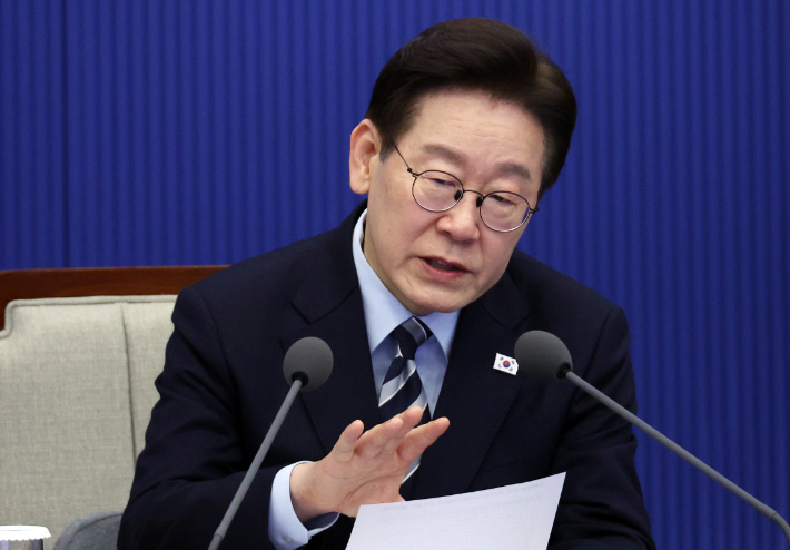 이재명 대통령. 연합뉴스