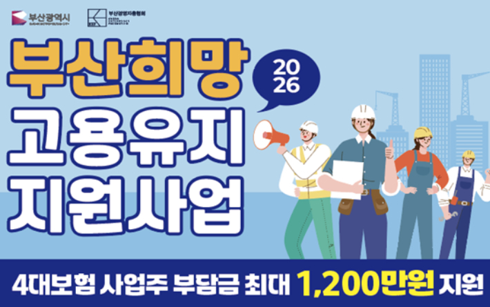 부산시가 부산 희망 고용유지 지원사업을 추진한다. 부산시 제공