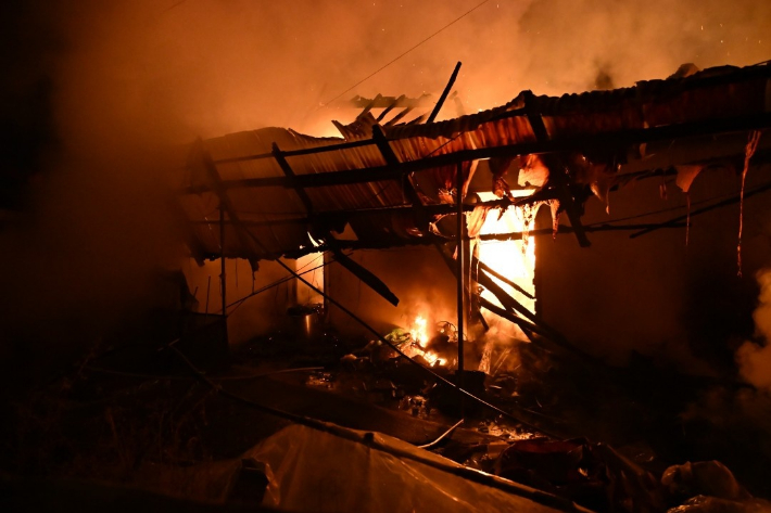 화재 현장. 대전소방본부 제공